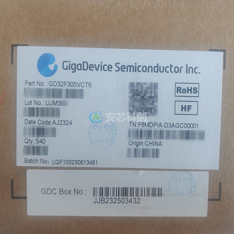 GD32F305VCT6/GIGADEVICE/兆易创新/电子元器件