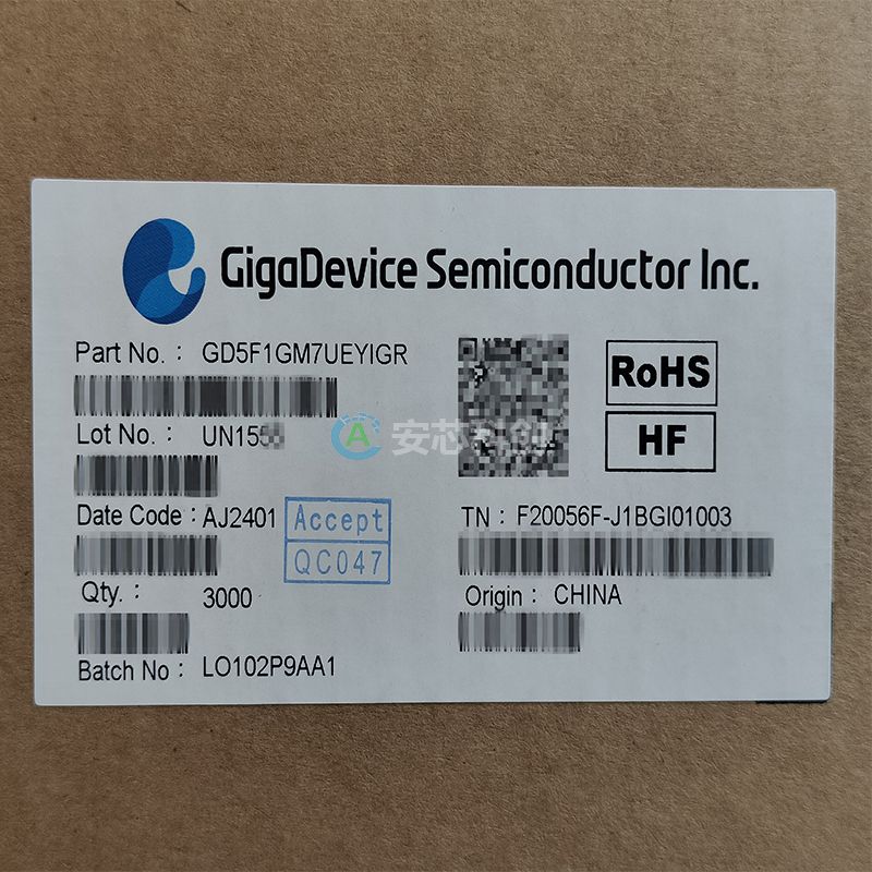 GD5F1GM7UEYIGR/GIGADEVICE/兆易创新/电子元器件